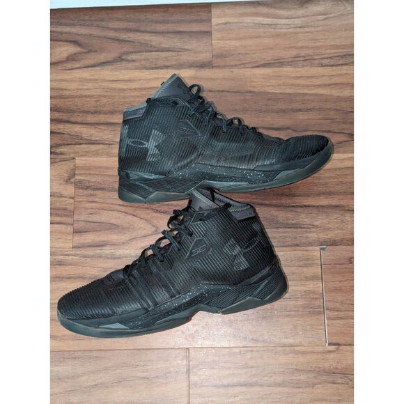 Under Armour Stephen Curry 2.5 Mens Sz 14 Black Shoes Sneakers 1274425-006 - Picture 2 of 9